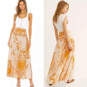 Free People maxi skirt